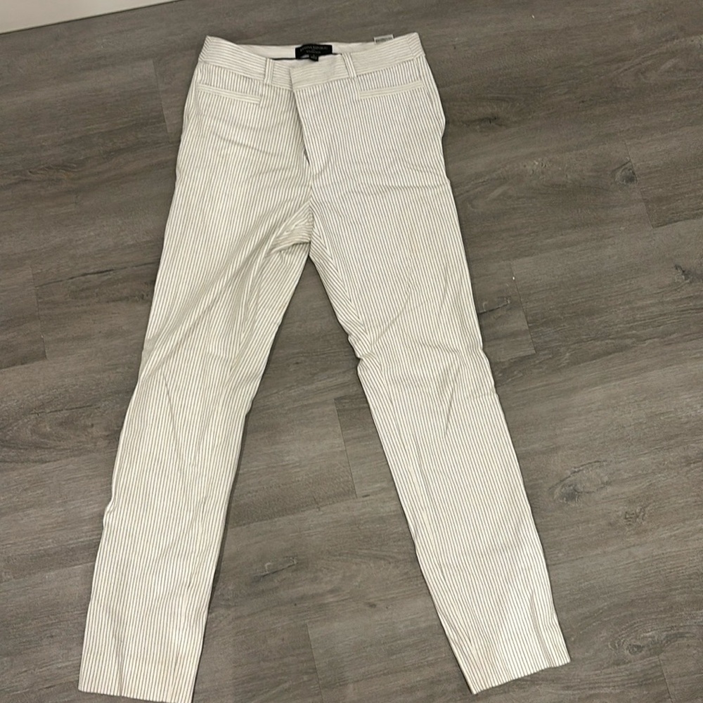 Banana republic pinstripe high rise Sloan trouser
